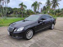 Mercedez-Benz E200 CGI Blue Efficiency ปี 2010 สีดำ มือเดียว วิ่งน้อย ไมล์แท้ สภาพสวยสมบูรณ์ที่สุด