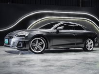 2021 Audi A5 Coupe 40 TSFI S Line สีเทา Quantum grey solid Warranty ถึง 18/3/2026