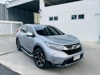 2017 HONDA CRV 1.6EL AWD TOP สีเทา ดีเซล ตัวถังสวยไม่เคยมีอุบัติเหตหนัก ฝาท้ายไฟฟ้า กล้องข้าง-หลัง