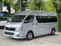 รถตู้หลังคาสูง Toyota Commuter 2.5D4D ดีเซล 2012 สภาพเดิมโรงงาน เครื่องดี
