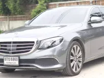 2018 Mercedes-Benz E350e Exclusive รถเก๋ง 4 ประตู รถบ้านมือเดียว ไมล์น้อย เจ้าของขายเอง