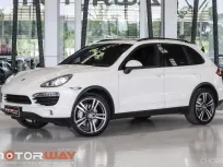 PORSCHE CAYENNE S Hybrid 3.0 V6 สีขาว ปี 2011  วิ่ง 85,xxx km.  
