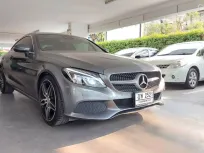 BENZ C250 COUPE SPORT EDITION สีเทา ปี 2017