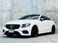 2018 Mercedes-Benz E200 2.0 AMG Dynamic รถเก๋ง 2 ประตู เจ้าของขายเอง รถบ้านมือเดียว ไมล์แท้ 