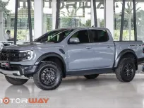 Ford Ranger RAPTOR 3.0 TWIN TURBO 4WD สีเทา Conquer Grey  ปี 2023 วิ่ง 25,xxx km.