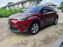 ไมล์ 78,000 กม. 2018 TOYOTA #CHR 1.8 HYBRID MID  สีแดง-ดำ รถสวยตรงปก เนี๊ยบทั้งคัน