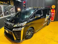 2019 Toyota VELLFIRE 2.5 Z G EDITION รถตู้/MPV ผ่อนได้ รถบ้านมือเดียว ไมล์น้อย 