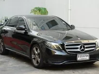 2017 Mercedes-Benz E220 2.0 d Avantgarde รถเก๋ง 4 ประตู ฟรีดาวน์ รถมือเดียว ประวัติศูนย์ 