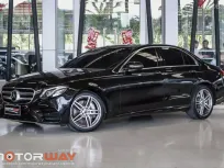 Mercedes-Benz E350e AMG Dynamic  สี Obsidian Black  ปี  2018  เลขไมล์  78,xxx km.