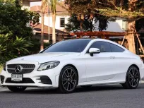2018 Mercedes-Benz C200 1.5 AMG Dynamic รถเก๋ง 2 ประตู เจ้าของขายเอง รถบ้านมือเดียวป้ายแดง 