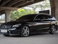 2015 Mercedes-Benz C300 2.1 Blue TEC HYBRID AMG Dynamic   ออกรถง่าย รถสวยไมล์น้อย 