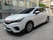 2022 HONDA CITY TURBO 1.0 V AUTO สีขาว ปุ่มSTART  วิ่งน้อย 23,071 กม. สภาพใหม่ มือเดียว ฟรีดาวน์