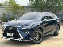 2017 Lexus RX200t 2.0 F-SPORT 4WD SUV ขายรถบ้านมือเดียว ไมล์น้อย ออกศูนย์ Lexus ไทย