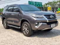 2018 Toyota Fortuner 2.4 V ตัวท็อป รถบ้านแท้ ออกรถฟรี