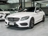 2016 Mercedes-Benz C300 2.1 Blue TEC HYBRID AMGDynamic รถเก๋ง 4 ประตู รถบ้านแท้ ไมล์น้อย เจ้าของขาย 