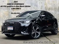 2021 Audi Q3 2.0 Sportback 40 TFSI quattro S line Black Edition 1 suv 