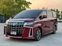 2019 Toyota ALPHARD 2.5 S C-Package รถตู้/MPV ดาวน์ 0% รถสวยไมล์น้อย 