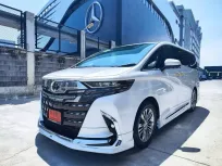 2024 Toyota ALPHARD 2.5 HEV LUXURY รถตู้/MPV รถสภาพดี มีประกัน รถป้ายแดง มีวารันตีศูนย์ 3 ปี 