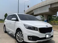 2017 Kia Grand Carnival 2.2 EX รถตู้/MPV ดาวน์ 0% รถบ้านมือเดียวไมล์น้อย 