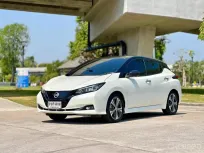 2021 NISSAN LEAF, EV  ไฟฟ้าล้วน ไมล์แท้ รถสวยสภาพสมบูรณ์ตัวถังเดิม 