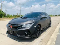 สุดหล่อตลอดการ แร็ปสีดำด้าน สีเดิมดำ HONDA CIVIC 1.5 FC TURBO RS  2017 