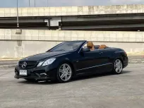 2011 BENZ E-CLASS, E250 CABRIOLET ไมล์แท้ เปิดประทุน การันตี รถไม่มีชน หรือ น้ำท่วม