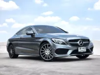 2016 Mercedes-Benz C250 2.0 Coupe AMG เบาะแดง ออกศูนย์ทองหล่อ ไมล์น้อยรถสวยมาก