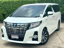 2016 Toyota ALPHARD 2.5 HYBRID SR C-Package E-Four 4WD รถตู้/MPV รถบ้านแท้ 