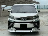 ขาย รถมือสอง 2018 Toyota VELLFIRE 2.5 Z G EDITION รถตู้/MPV 