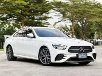 2022 Mercedes-Benz E220 2.0 d AMG Sport รถเก๋ง 4 ประตู รถสภาพดี มีประกัน ไมล์น้อย มือเดียว ขายเอง 