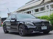 2021 Mercedes-Benz C300e 2.0 e AMG Sport รถเก๋ง 4 ประตู ออกรถง่าย รถบ้านมือเดียว ไมล์น้อย 