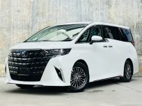 รถใหม่ ALL-NEW TOYOTA ALPHARD 2024 2.5 HEV LUXURY EXECUTIVE LOUNGE