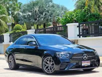 2022 Mercedes-Benz E220 2.0 d AMG Sport รถเก๋ง 4 ประตู ขายรถบ้าน มือเดียวไมล์น้อย  