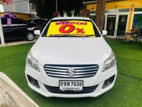 🅰️ฟรีดาวน์ ไม่ใช้เงินออกรถ ผ่อน 4,xxx บาท 2017 Suzuki Ciaz 1.2 GL รถเก๋ง 4 ประตู 