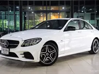 2020 Mercedes-Benz C300e 2.0 e AMG Sport รถเก๋ง 4 ประตู รถสวย ไมล์แท้ มือเดียวป้ายแดง 