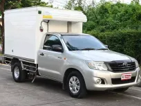 Toyota Vigo 2.7 CHAMP SINGLE J 2012 กระบะตู้เย็นภายในสแตนเลส พร้อมใช้งาน ติดแก๊ส LPG 