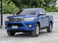 2016 TOYOTA HILUX REVO, 2.8 G  PRERUNNER SMART CAB สีน้ำเงิน ดีเซล ต้วท็อป เกียร์ธรรมดา 6 สปีดีเซล