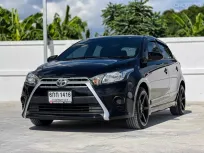 2016 TOYOTA YARIS ECO, 1.2 E โฉม ปี13-19 สีดำ เบนซินล้วน มือเดียวป้ายแดง