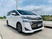 2018 Toyota VELLFIRE 2.5 Z G EDITION รถตู้/MPV 