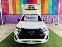 ✅ตู้เย็น ติดลบ30 องศา เสริมแหนบ 2022 Toyota Hilux Revo 2.8 Entry รถกระบะ มีเล่มทะเบียนพร้อมโอน