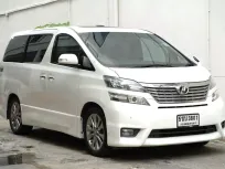 2011 Toyota VELLFIRE 2.4 Z รถตู้/MPV รถสวย ไมล์แท้ มือเดียว  ประวัติดี 