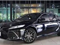 2022 Toyota CAMRY 2.5 HEV Premium Luxury รถเก๋ง 4 ประตู รถบ้านมือเดียว ไมล์น้อย 