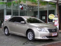 ขายรถ TOYOTA CAMRY 2.0 G เกียร์ AUTO สีน้ำตาล ปี 2013 