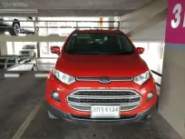 Ford Ecosport Trend 2014 ส้ม มือเดียว ไม่เคยชน แอร์ใหม่ เกียร์ใหม่ ประกัน 2+
