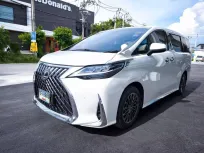 2020 Toyota ALPHARD 2.5 HYBRID X E-Four 4WD รถตู้/MPV ไมล์แท้ แปลงเป็น Lm350h ครบชุด 