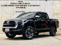 2022 Toyota Hilux Revo 2.4 Prerunner Mid รถกระบะ ดาวน์ 0% รถบ้านมือเดียวไมล์น้อย 