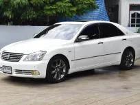 TOYOTA CROWN 2.5 V6 ROYAL SALOON สีขาว ปี 2007 รถสวย ไม่มีอุบัติเหตุ ประวัติศูนย์ เครื่องแห้งๆ