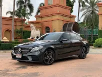 2022 Mercedes-Benz C300e 2.0 e AMG Sport รถเก๋ง 4 ประตู รถบ้านมือเดียว ไมล์น้อย 