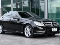 2013 Mercedes-Benz C200 AMG Look 1.8 รถเก๋ง 4 ประตู ดาวน์ 0% รถสวยไมล์น้อย ยางใหม่ 2024 