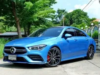 2020 Mercedes-Benz CLA35 2.0 AMG 35 4MATIC รถเก๋ง 4 ประตู เจ้าของขายเอง รถสวยไมล์น้อย รถเดิมสีขาว 